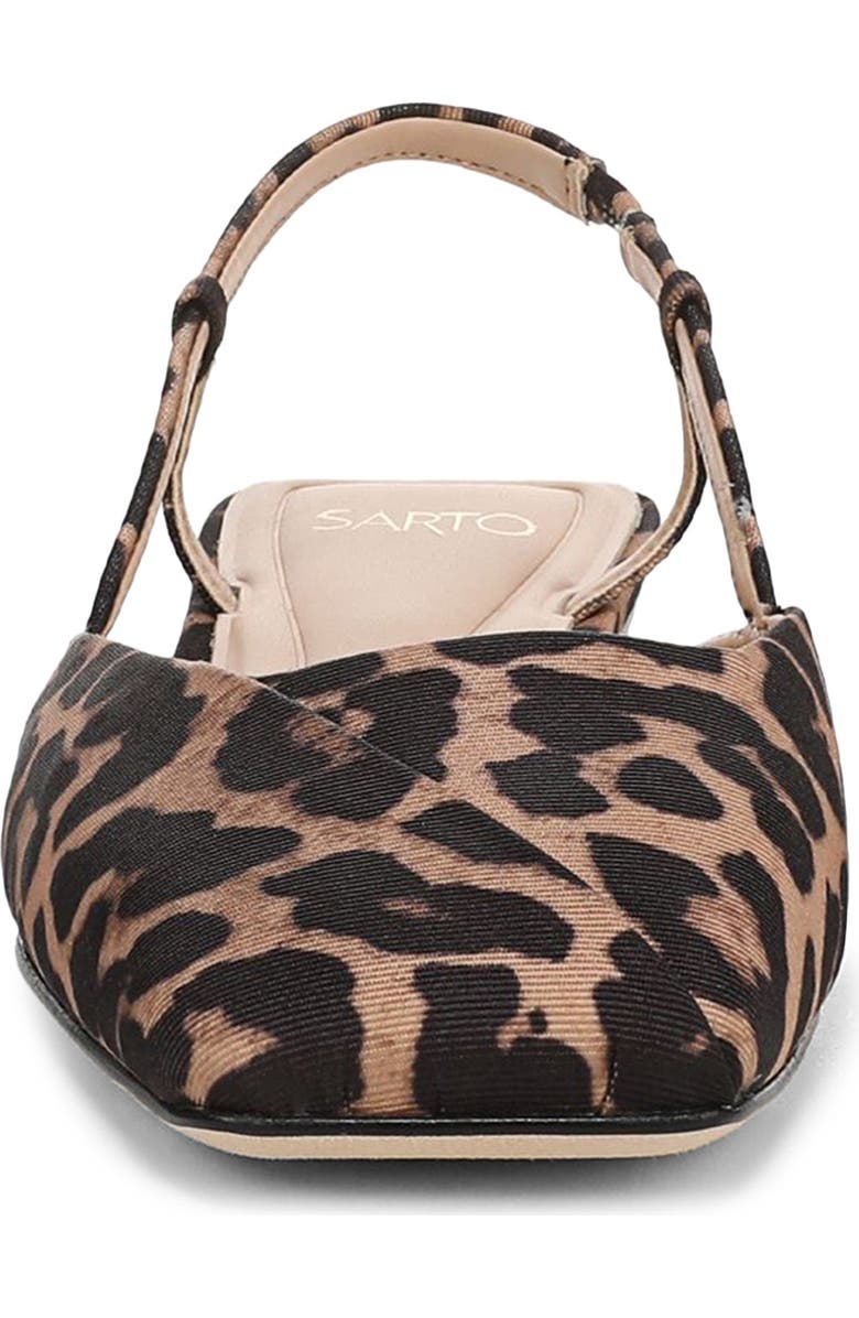 SARTO by Franco Sarto Telica Slingback Flat, Alternate, color, Camel