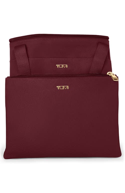 Tumi Just In Burgundy