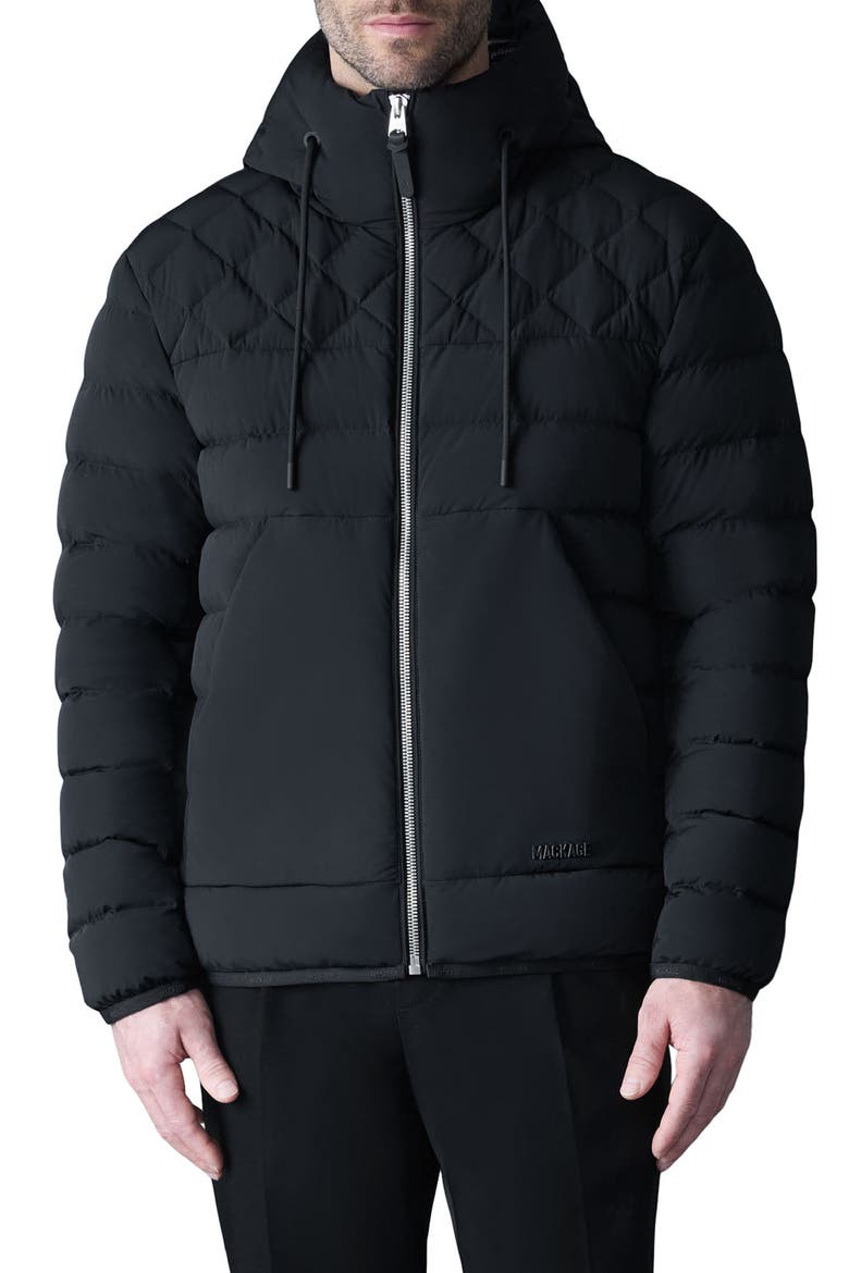 Bergen Recycled Down Insulated Jacket, Main, color, BLACK