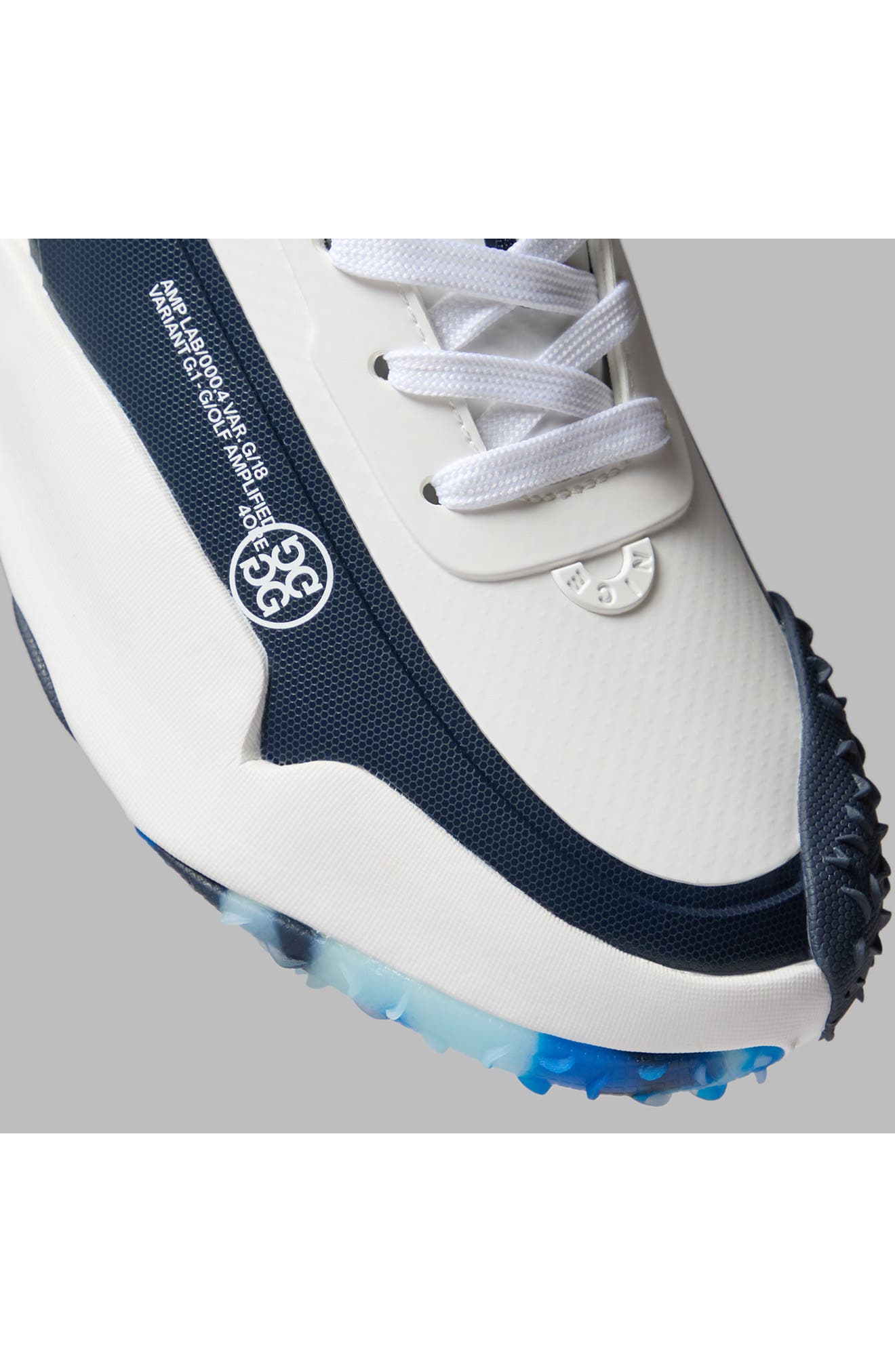 G/FORE G/18 Golf Shoe, Alternate, color, Snow/ Twilight