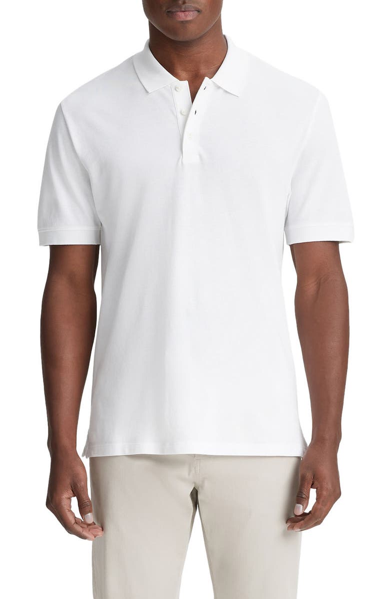 Vince Cotton Piqué Polo, Main, color, 