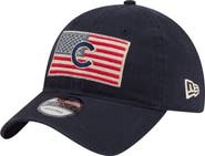 New Era Men's New Era Navy Chicago Cubs Americana Flag 9TWENTY Adjustable Hat
