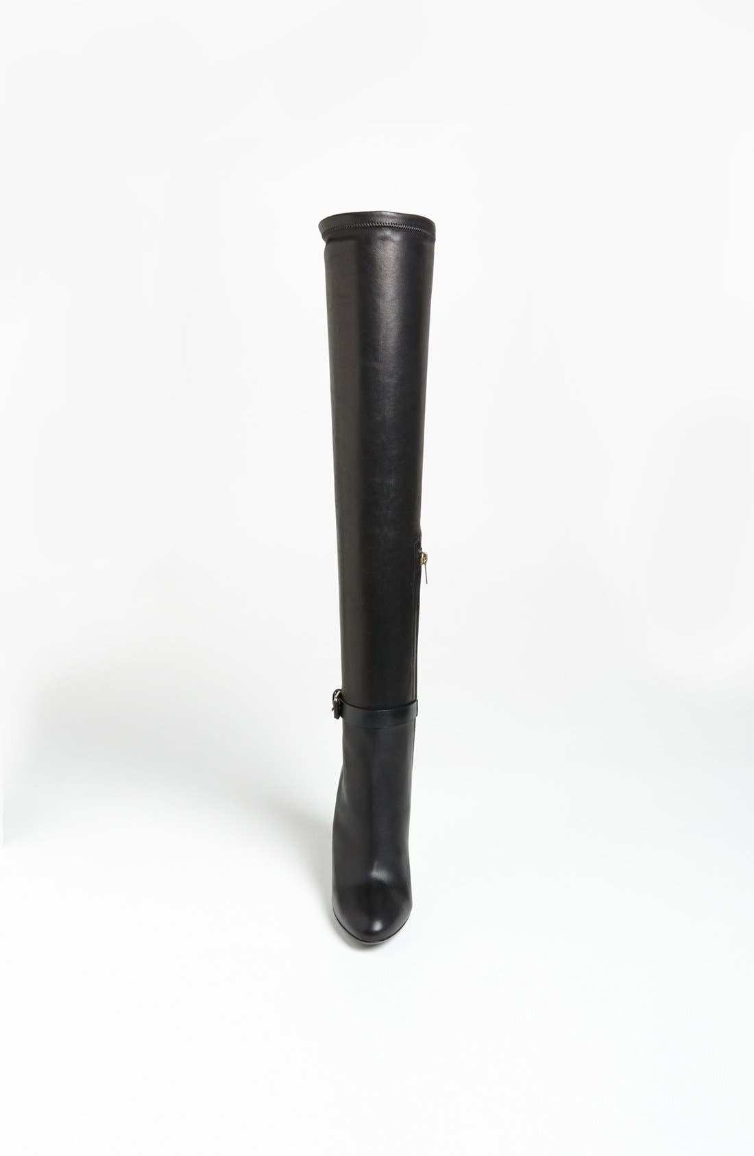 'Tamba' Over the Knee Boot, Alternate, color, BLACK