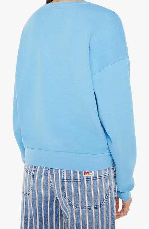 Mother California Coast Sweatshirt In Blue