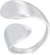 Adornia Stainless Steel Bypass Ring