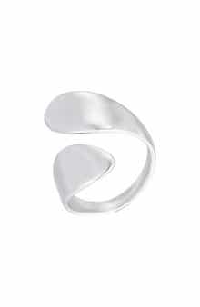 Adornia Stainless Steel Bypass Ring