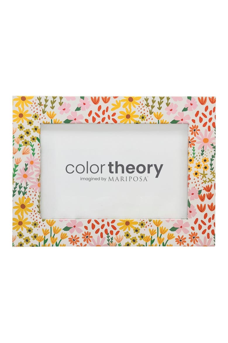Botanical & Meadow 4 x 6-Inch Picture Frame, Main, color, PINK MEADOW