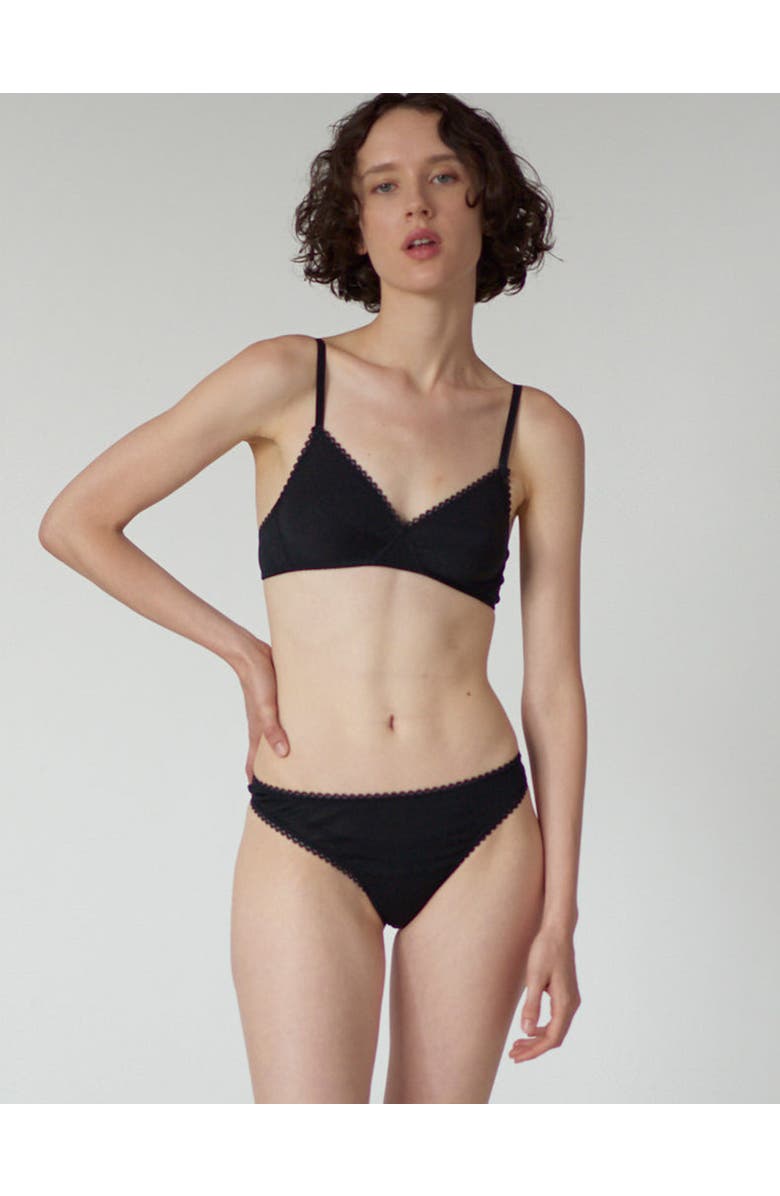 Araks Stella Thong, Alternate, color, Black