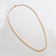 Outofoffice Demi Fine Paper Clip Chain Necklace