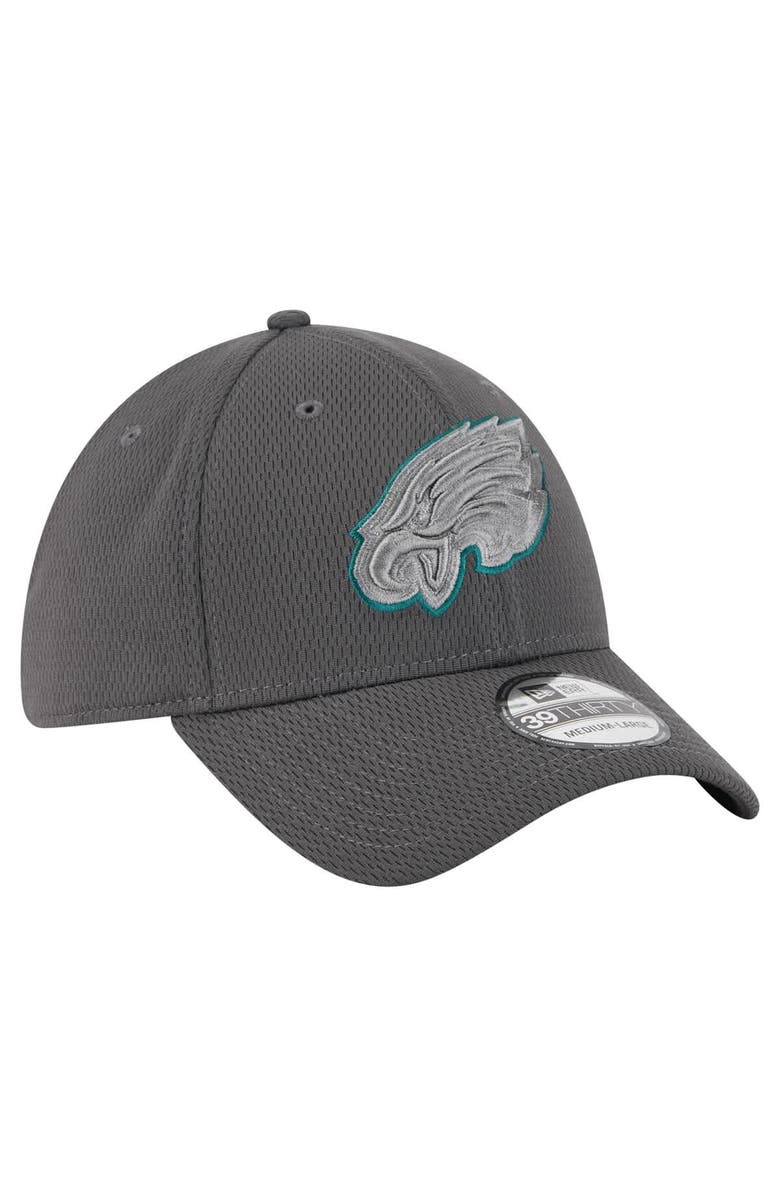 New Era Men's New Era Graphite Philadelphia Eagles  Main 39THIRTY Flex Hat, Alternate, color, 