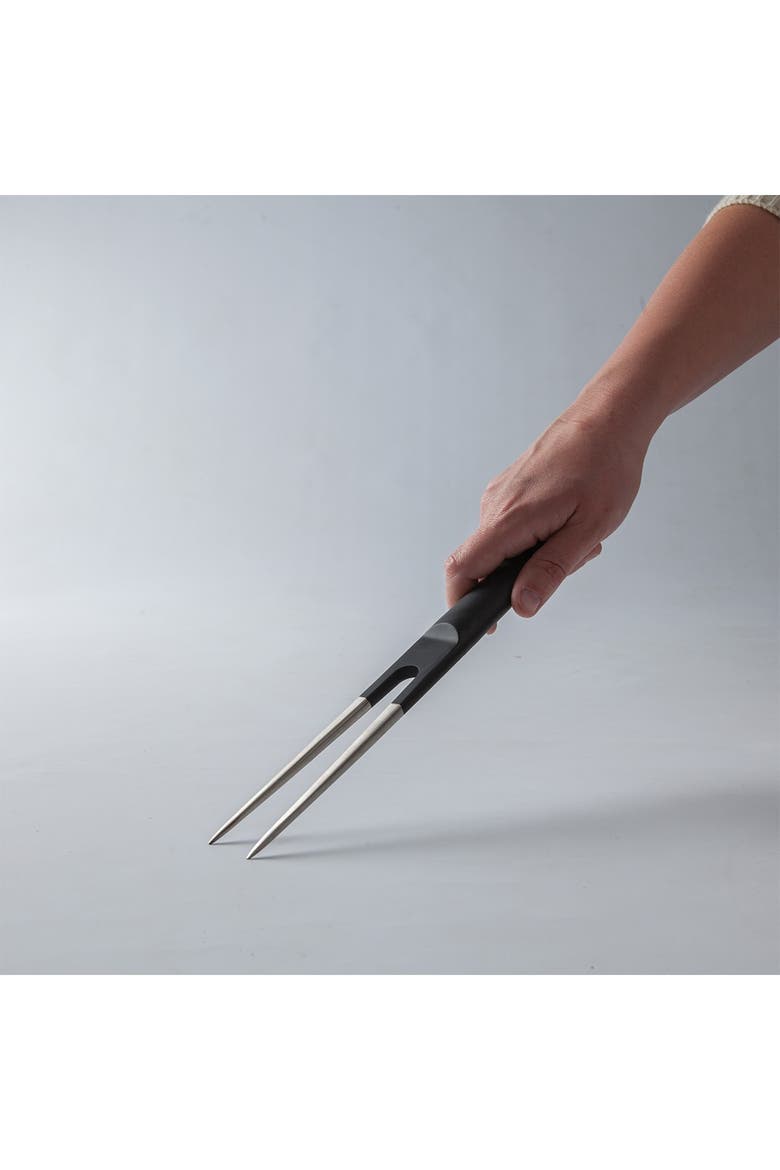 Ron 6.75" Carving Fork Black, Alternate, color, BLACK