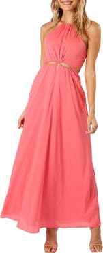 Petal & Pup Carton Cross Back Maxi Dress