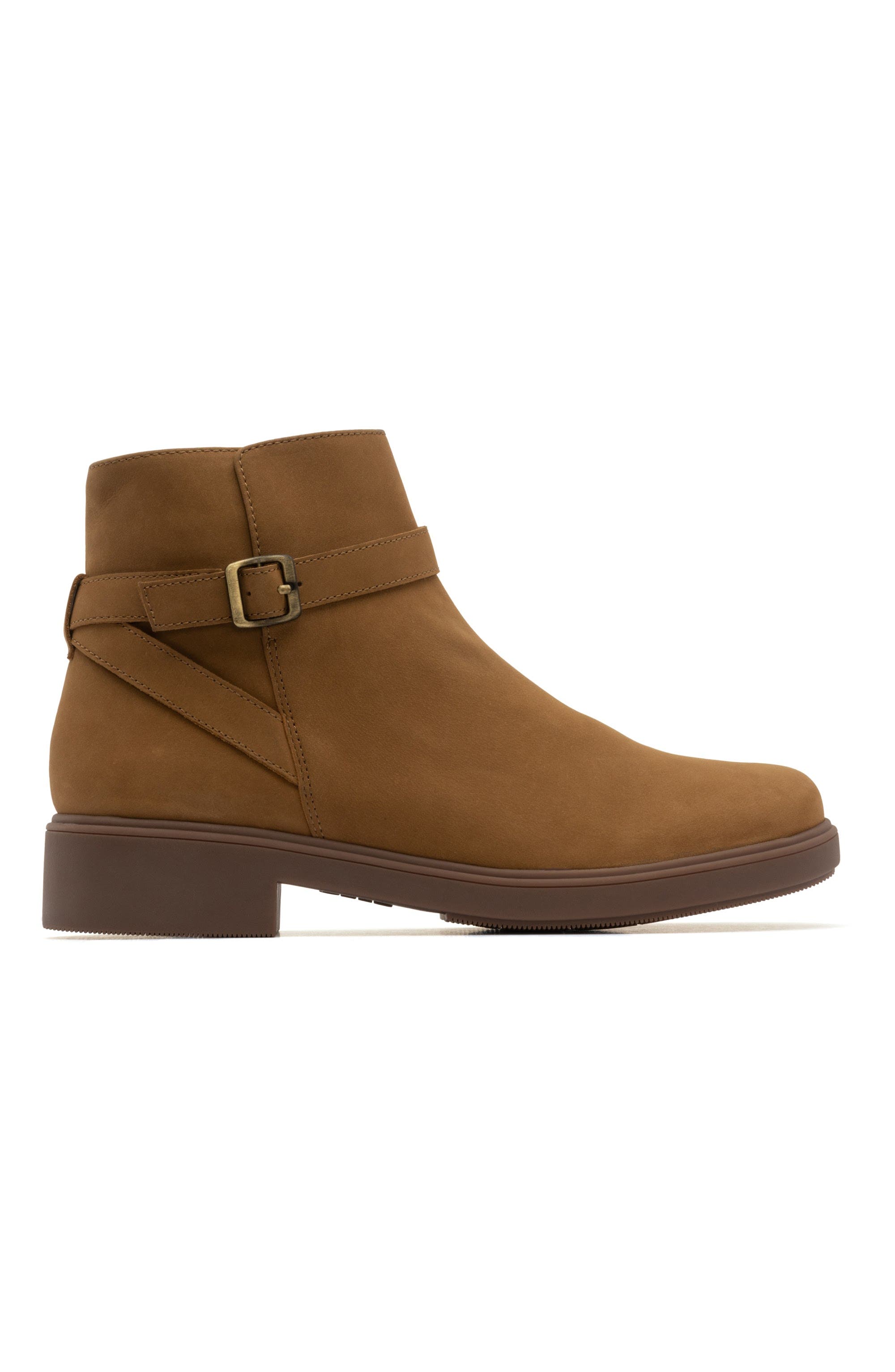 Compass Buckle Boot, Alternate, color, Tan Nubuck - Metatarsal