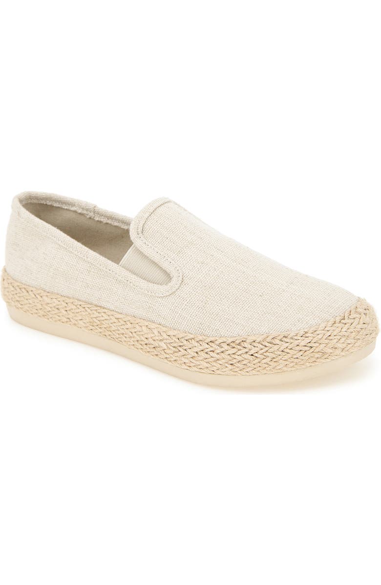Esprit Nadine Espadrille Sneaker, Main, color, Natural Linen