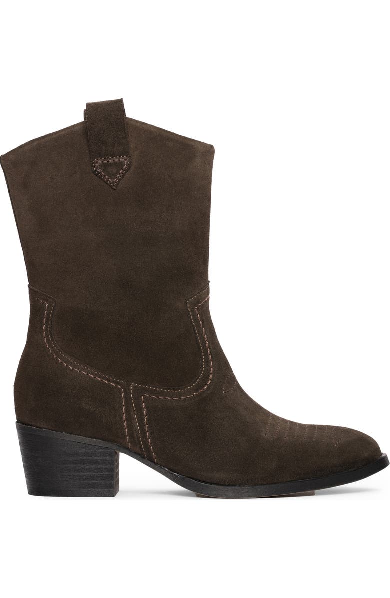 Clarks<sup>®</sup> Octavia Up Western Boot, Alternate, color, Dark Brown