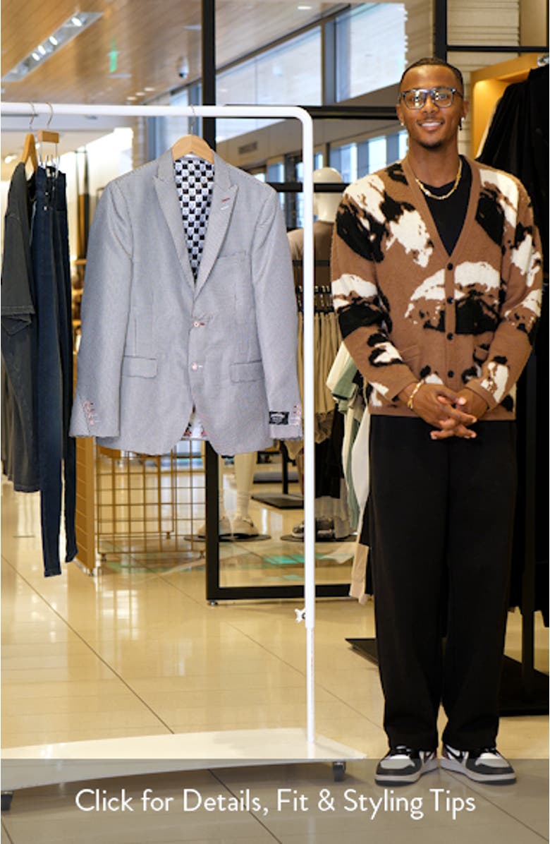 Descartes Houndstooth Sport Coat, sales video thumbnail