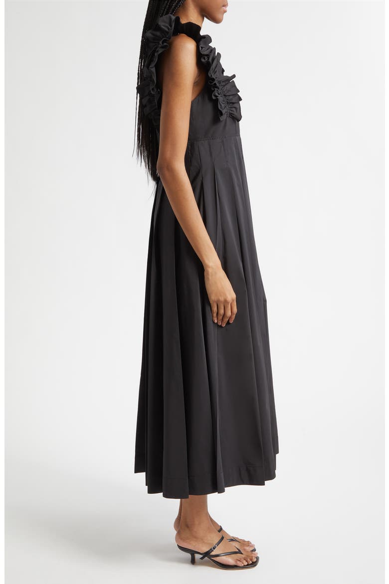 Jazmine A-Line Dress, Alternate, color, BLACK