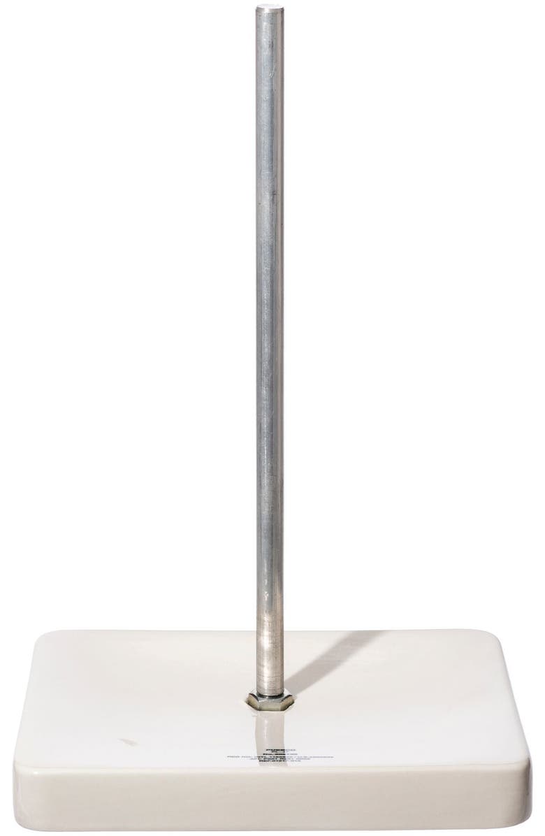 PUEBCO Kitchen Paper Towel Stand, Main, color, Ivory