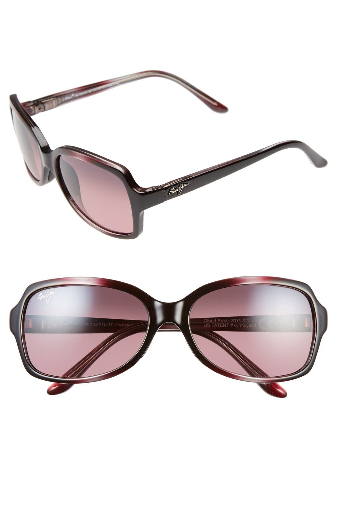selected MAUI ROSE/ BURGUNDY FADE