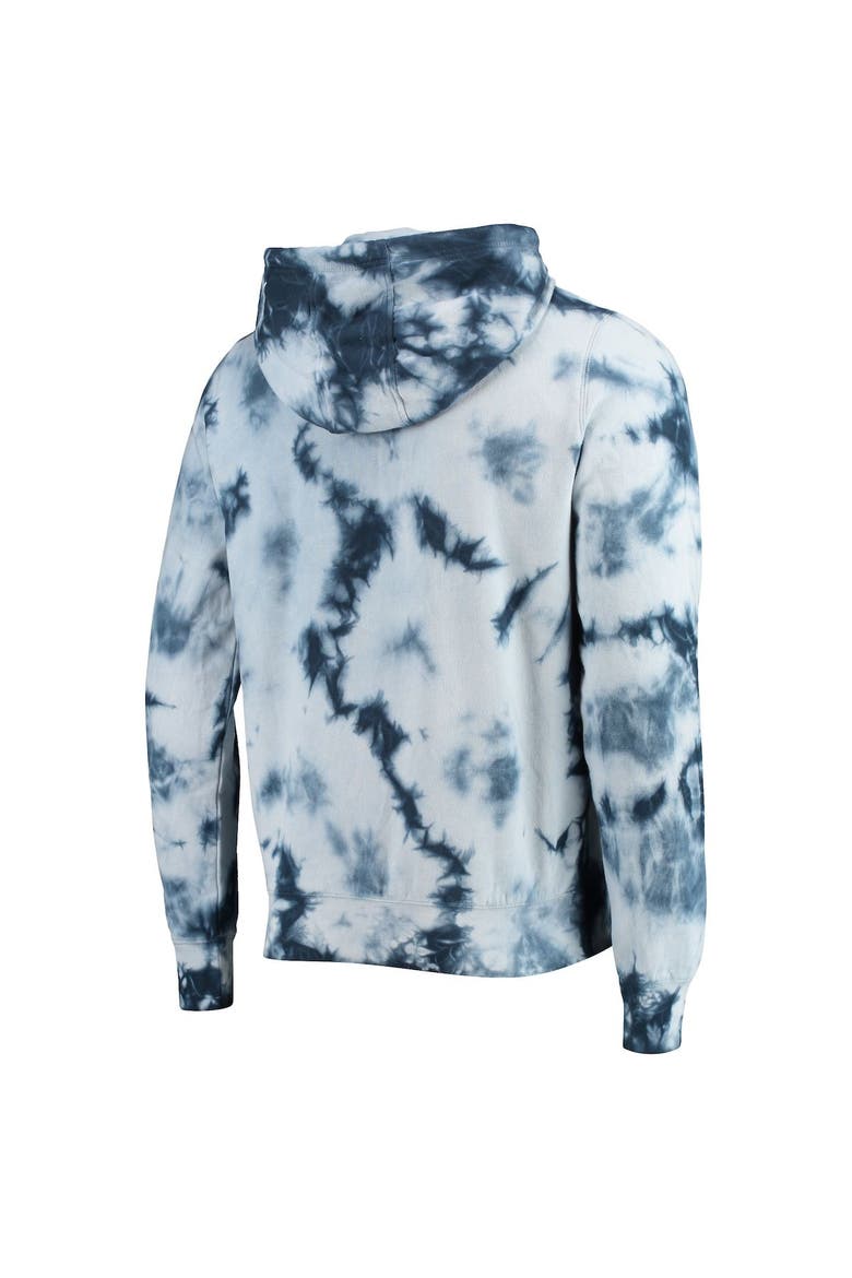 Men's New Era Navy Washington Nationals Tie-Dye Pullover Hoodie, Alternate, color, Navy