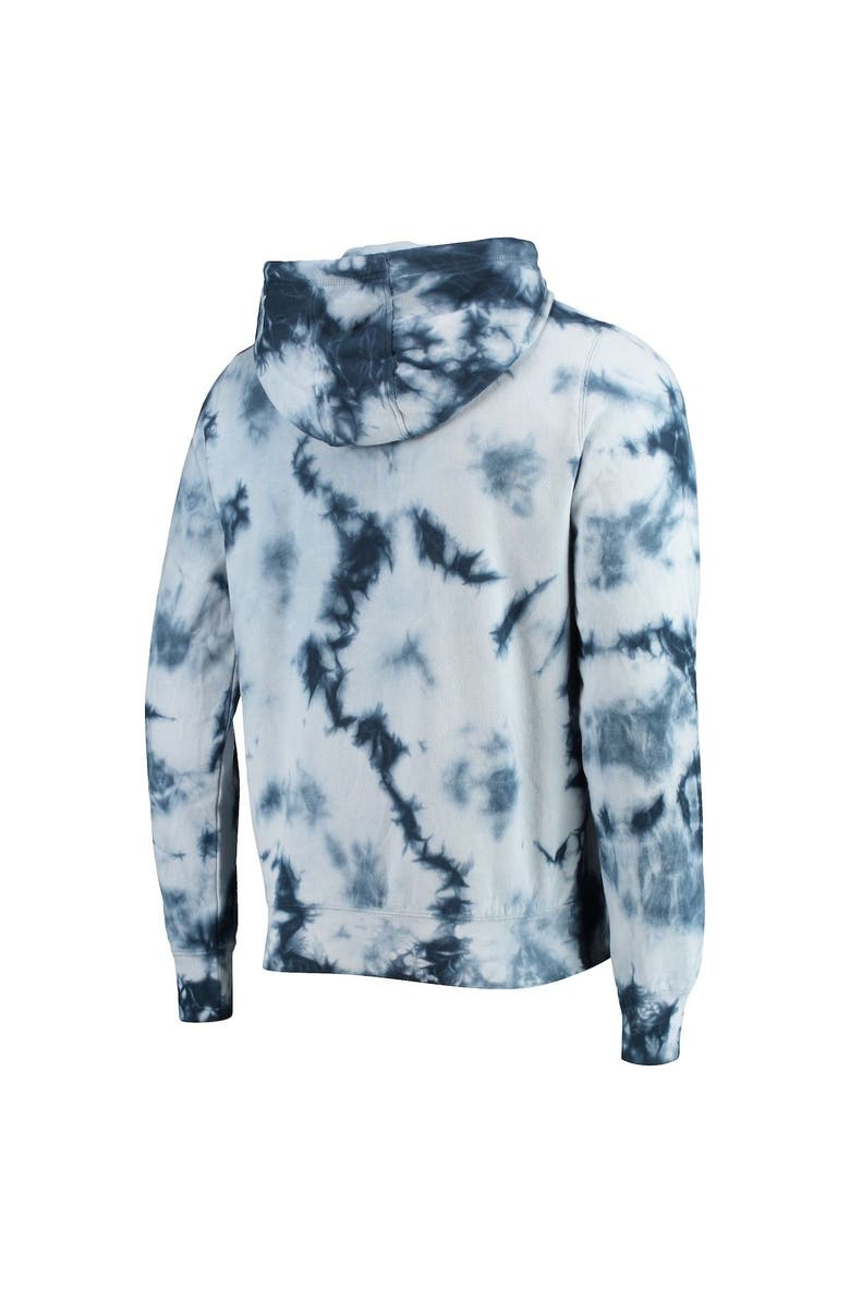 New Era Men's New Era Navy Washington Nationals Tie-Dye Pullover Hoodie, Alternate, color, Navy