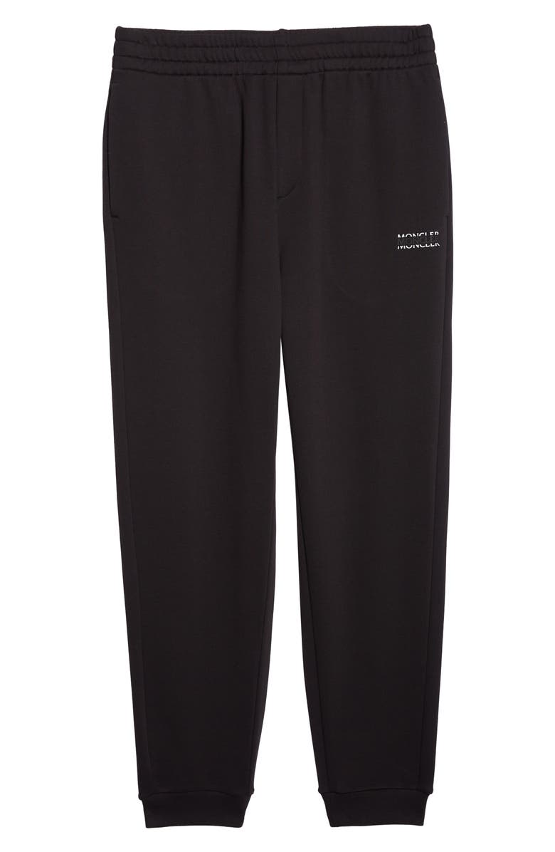 Moncler Cotton Joggers, Main, color, Black