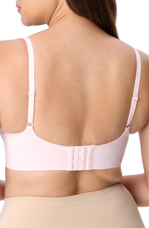 Motherhood Maternity Maternity Wireless Micro Nursing Bra In Pink