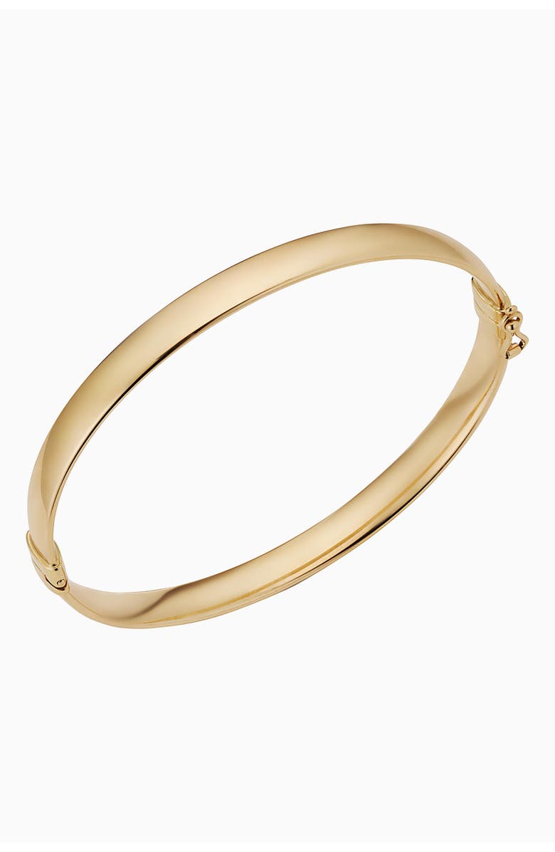 Oradina 14K Gold The One Bold Bangle, Main, color, Yellow Gold