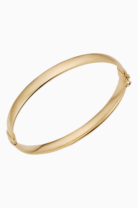 14K Gold The One Bold Bangle