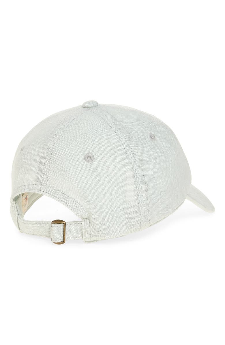 Faherty Linen Baseball Cap, Alternate, color, Light Blue