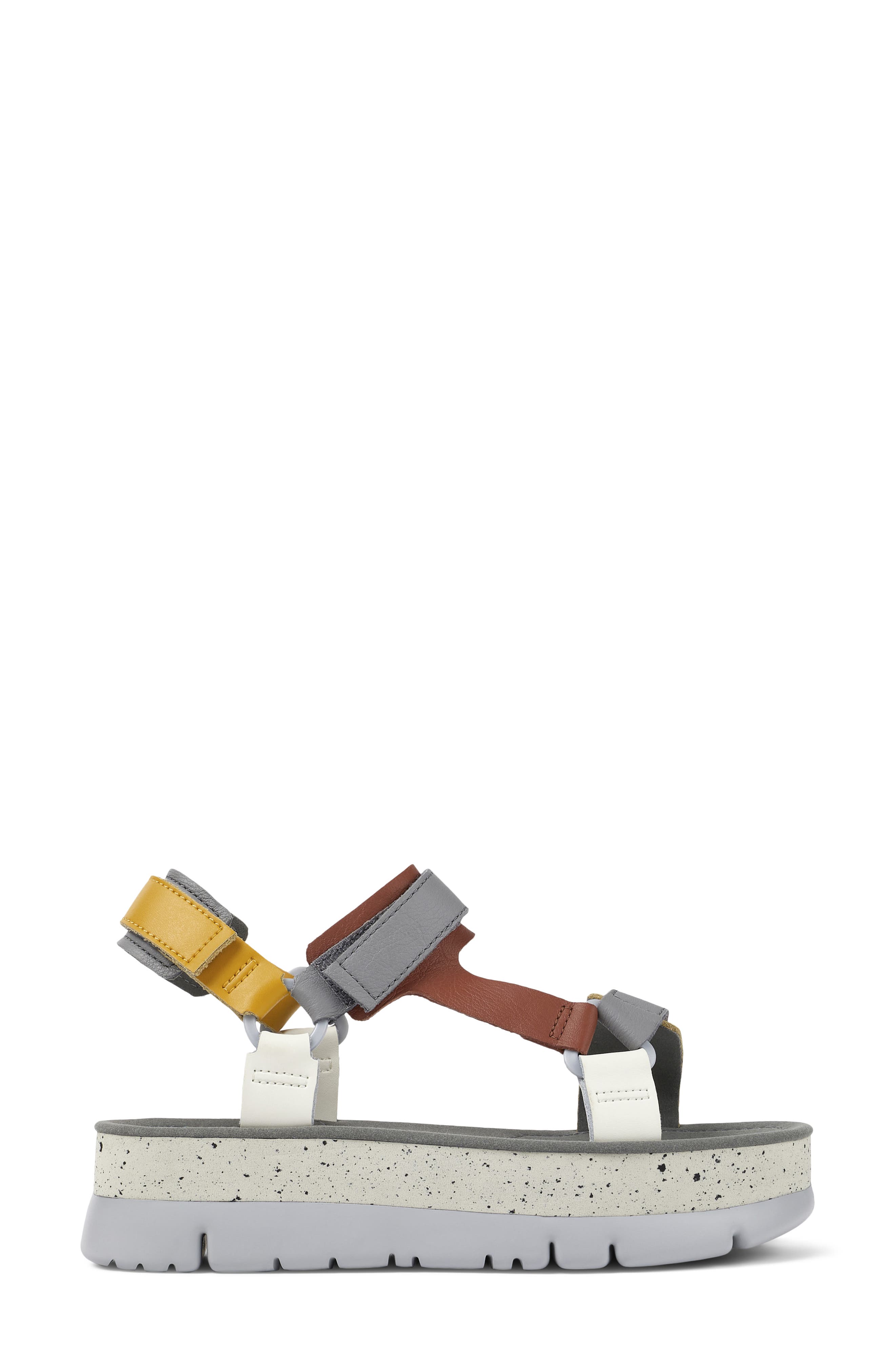 Camper Oruga Platform Sandal, Alternate, color, 