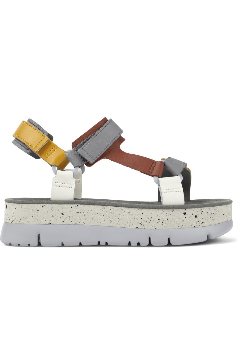 Camper Oruga Platform Sandal, Alternate, color,