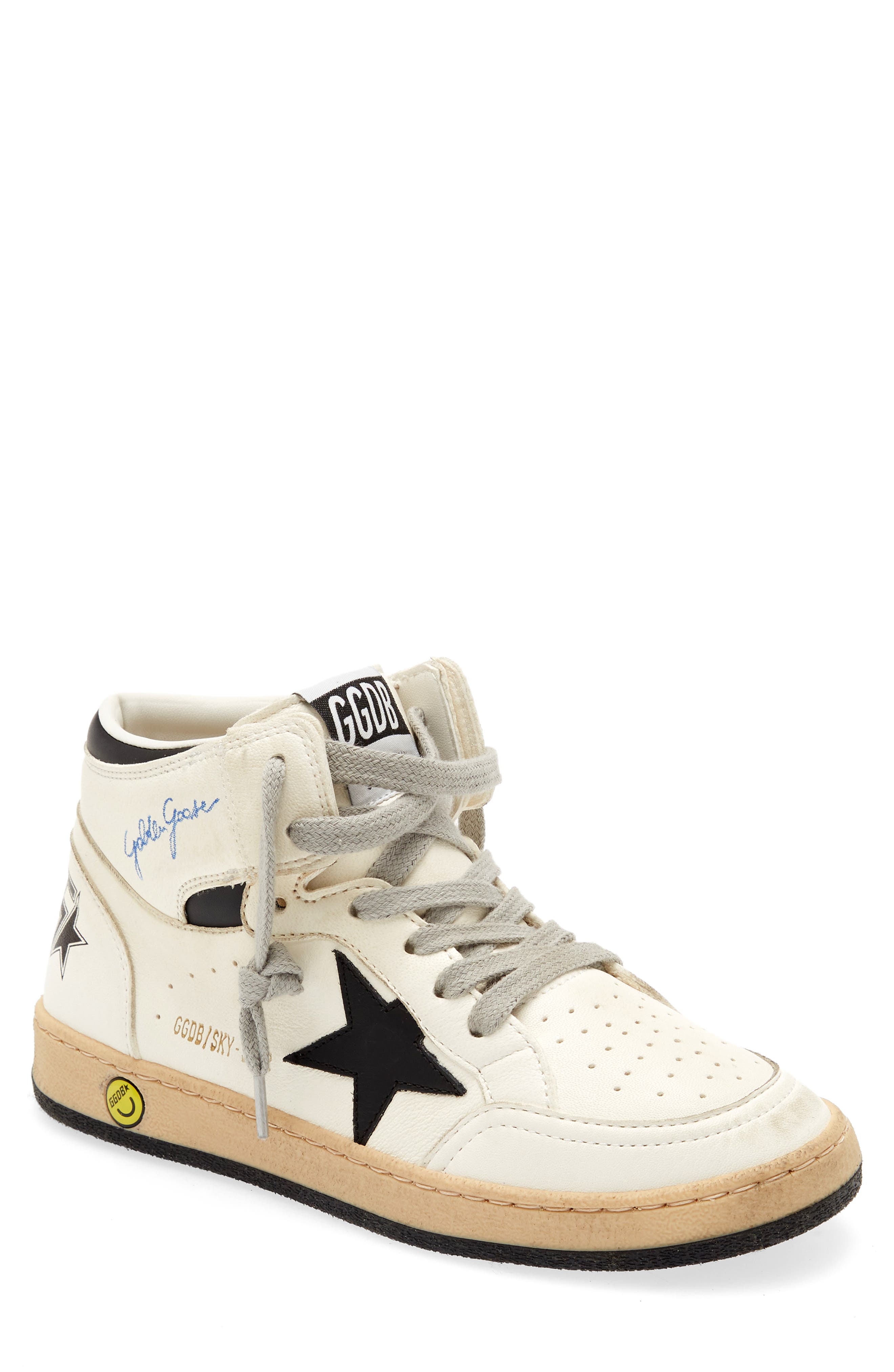 Golden Goose Kids' Sky-Star High Top Sneaker, Main, color, 