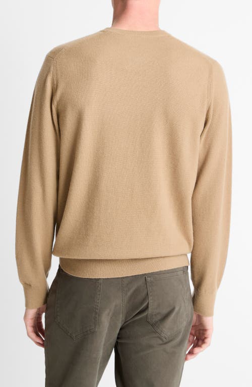 Vince Cashmere Crewneck Sweater In Nude