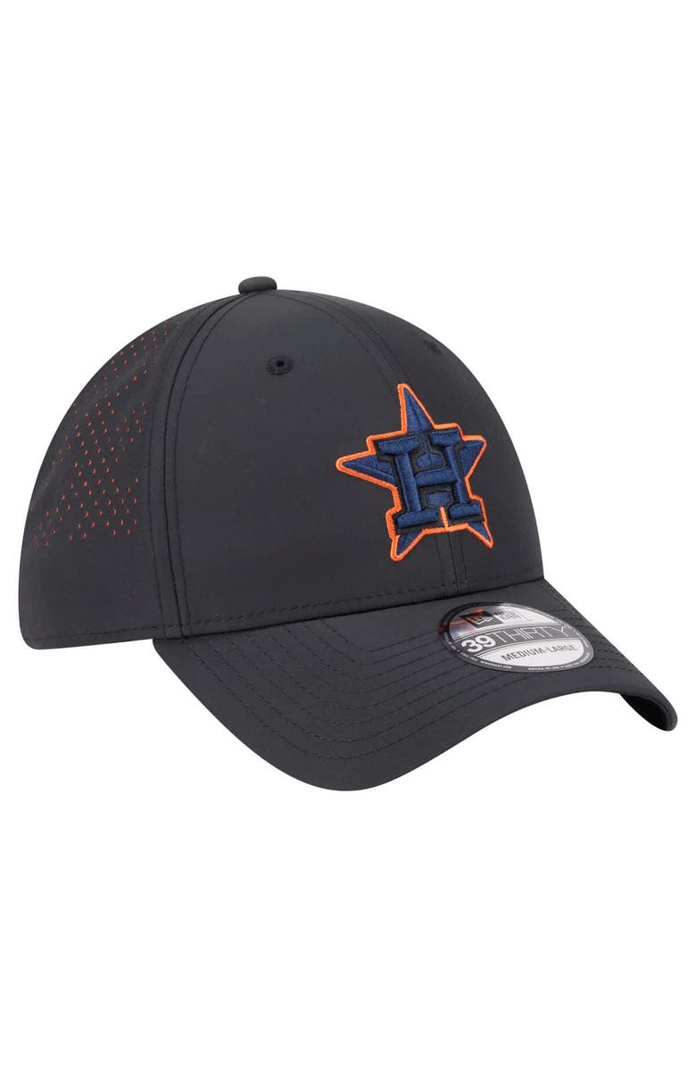 New Era Men's New Era Black Houston Astros Night 39THIRTY Flex Hat, Alternate, color, Black