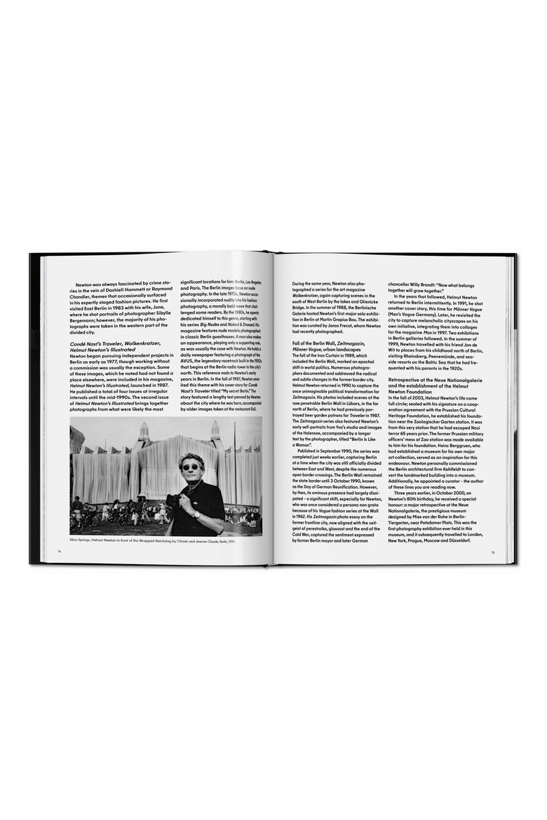 Helmut Newton Berlin Berlin Book, Alternate, color, None