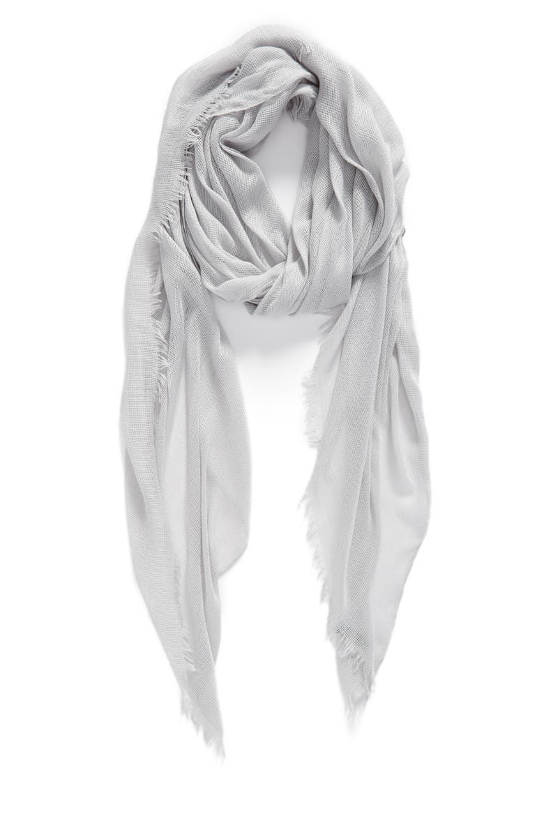 'Buckley' Scarf, Alternate, color, GUNMETAL GREY