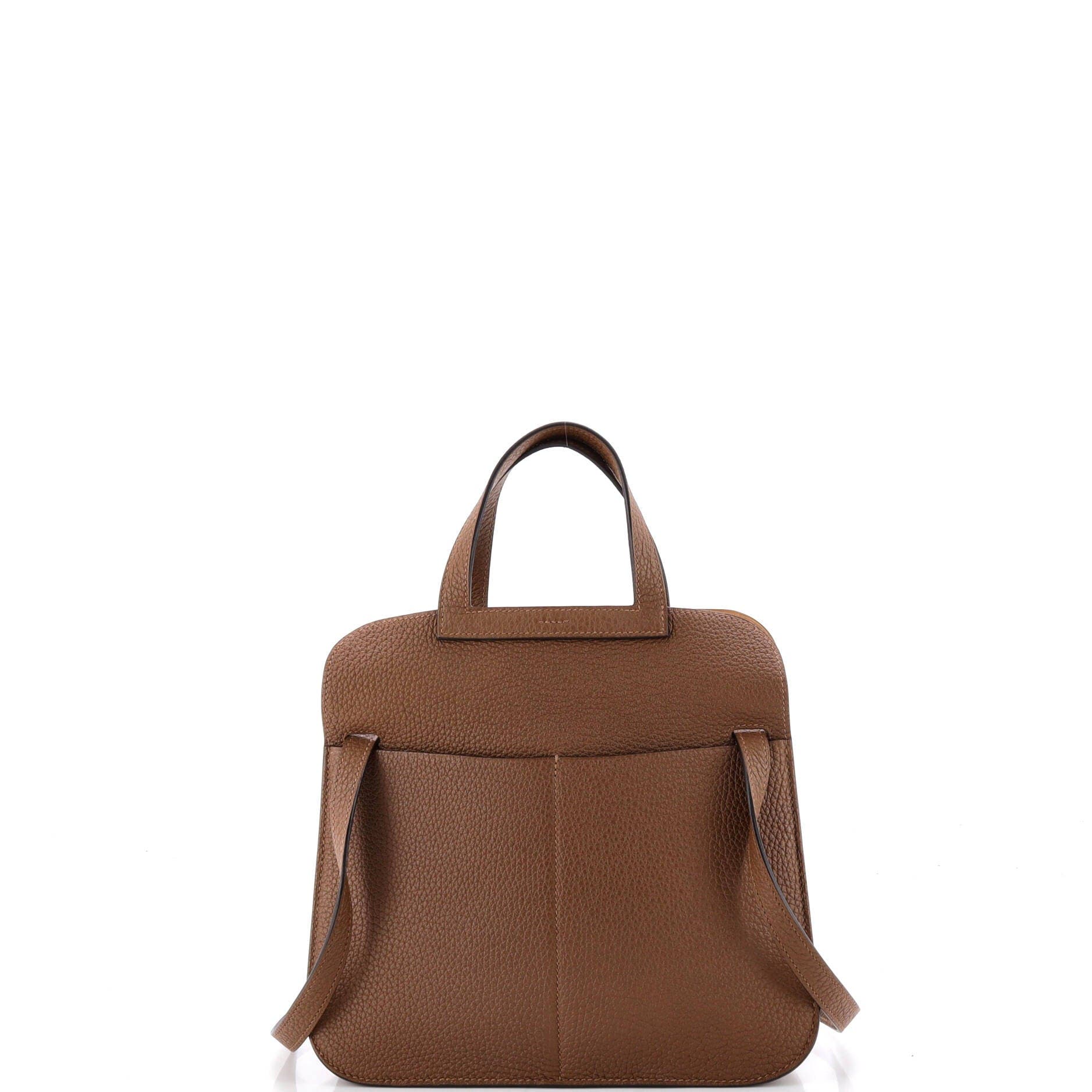 Pre-Owned Hermes Halzan Bag Verso Clemence 25, Alternate, color, Alezan