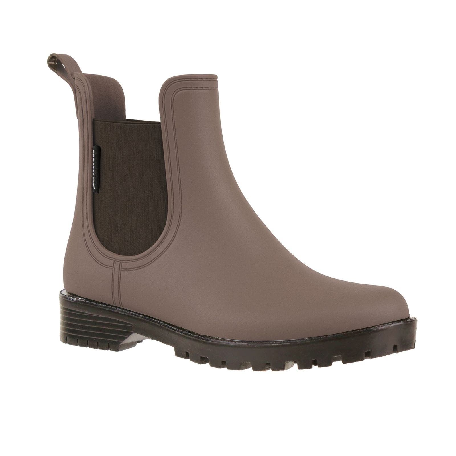 Lady Harriett II Ankle Galoshes, Main, color, Mocha