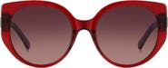Kate Spade seraphina 55mm gradient round sunglasses