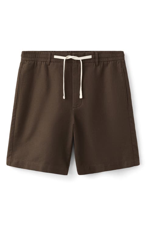 Cotton & Linen Bermuda Shorts