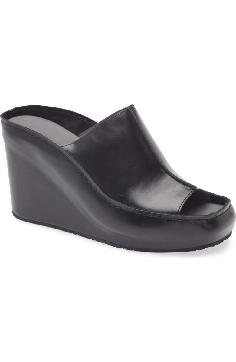 Chocolat Blu Pearl Platform Wedge Sandal, Main, color,