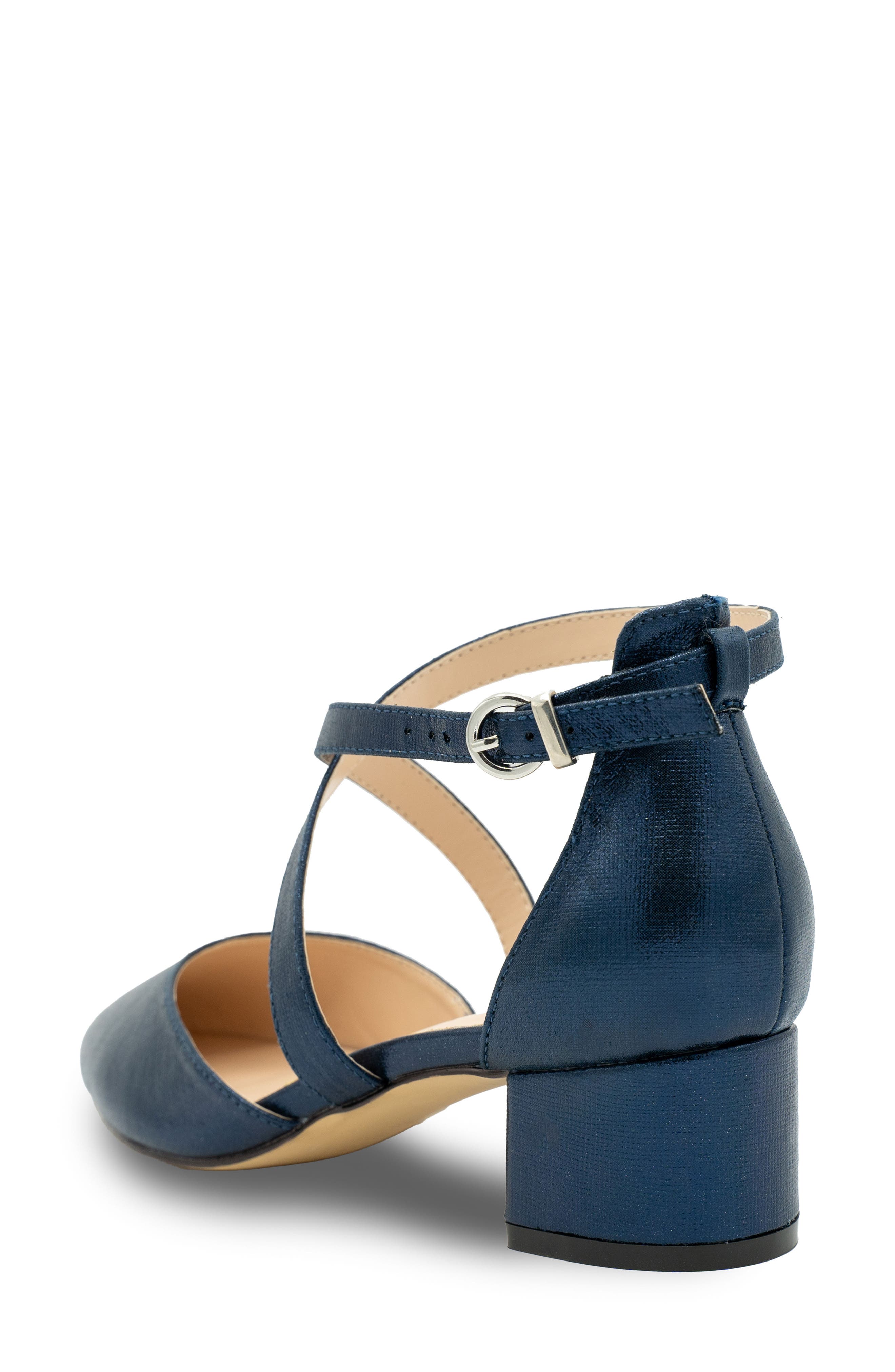 Paradox London Pink Francis Pointed Toe Pump, Alternate, color, Navy