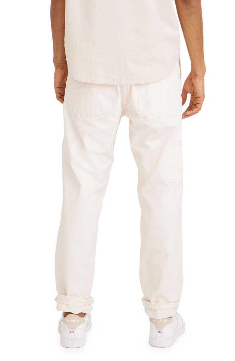 Madewell Men's Relaxed Straight Leg Workwear Pants, Alternate, color, Vintage Canvas