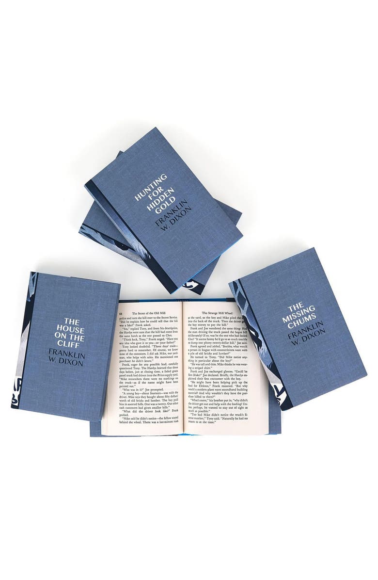 Juniper Books Hardy Boys Book Set, Alternate, color, Blue