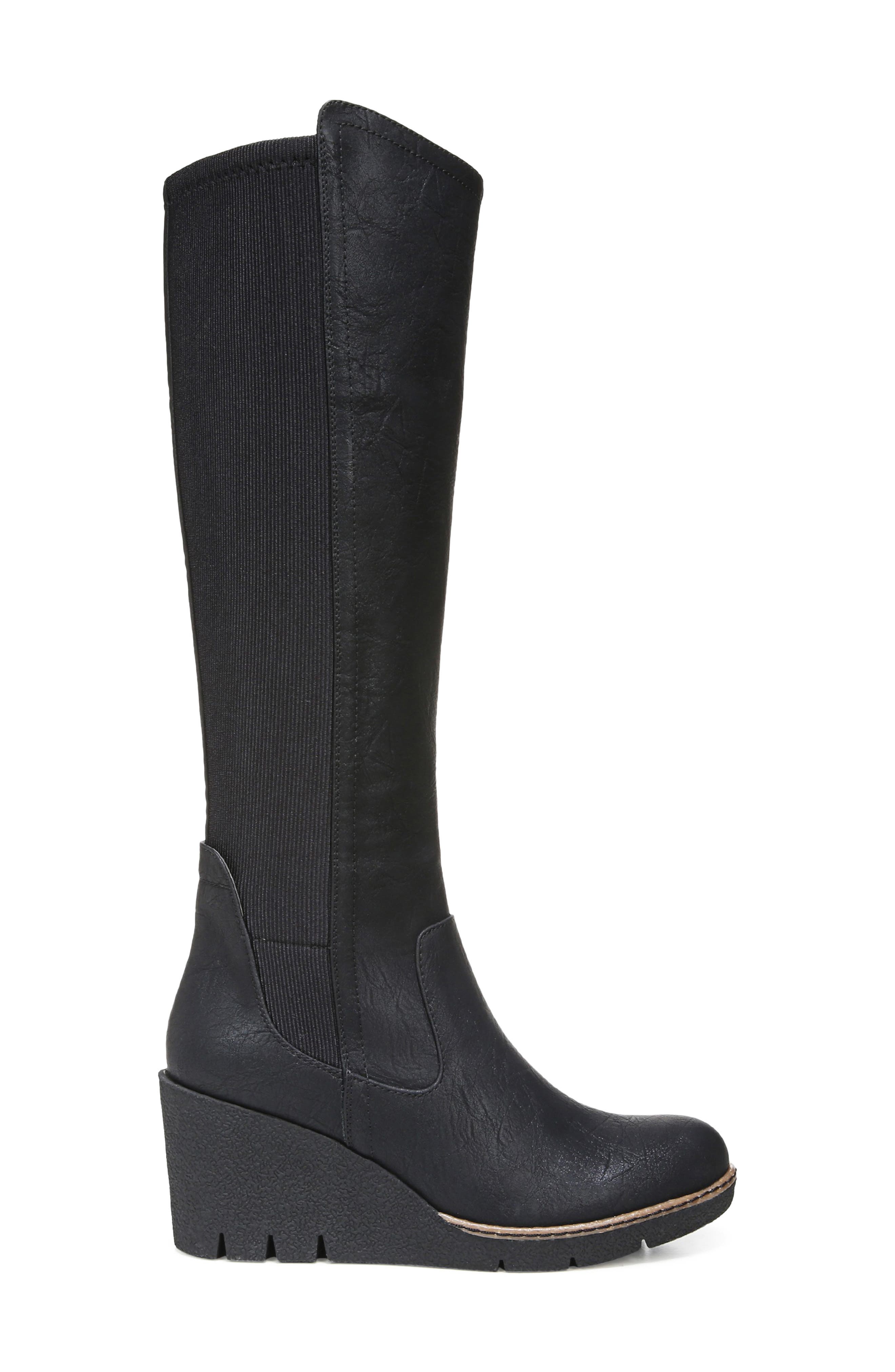 Dr. Scholl's Lindy Knee High Wedge Boot, Alternate, color, 