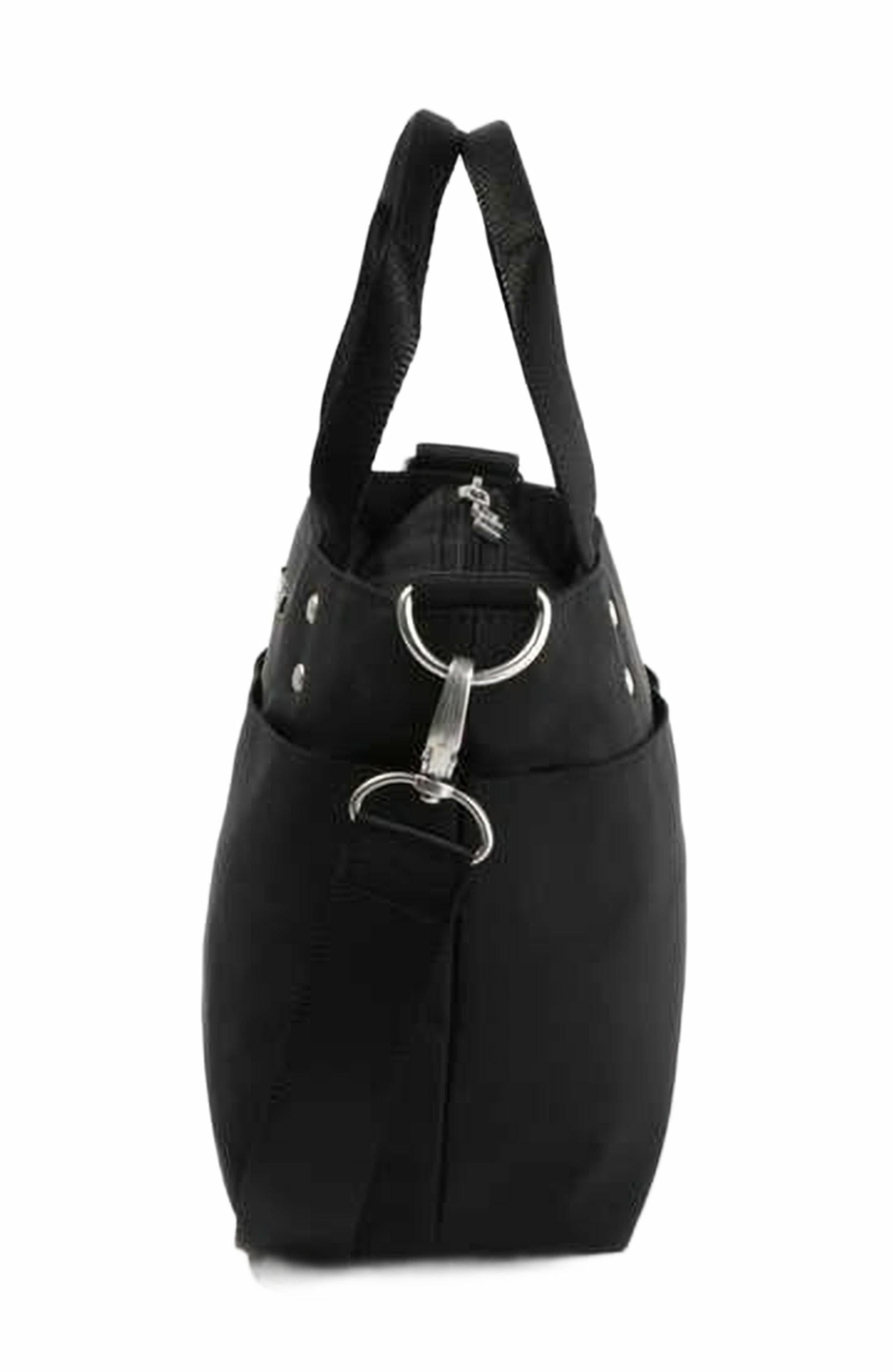 BAGGALLINI Mini Carryall Crossbody Tote Bag, Alternate, color, Black