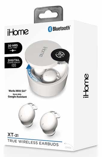 iHome XT-31 Wireless Earbuds with Charging Case