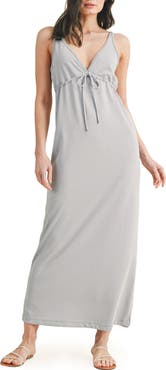 WISHLIST Open Back Knit Maxi Dress