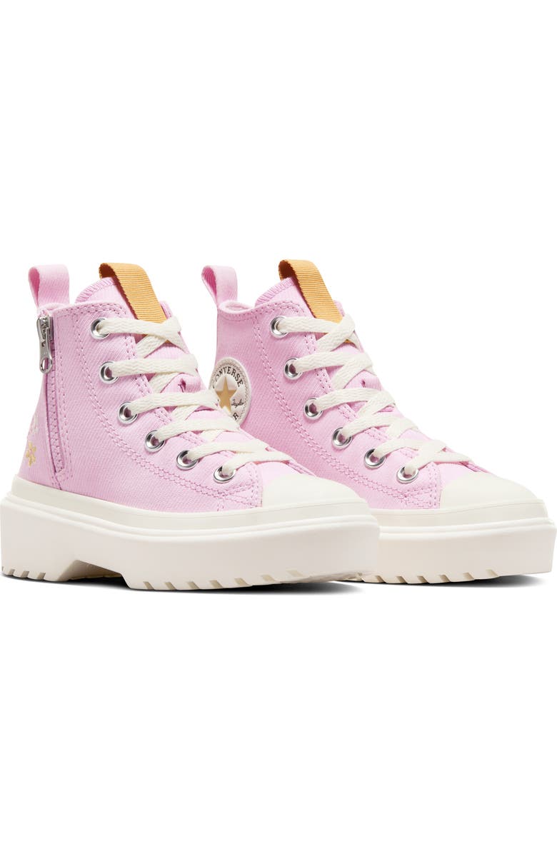 Converse Kids' Chuck Taylor<sup>®</sup> All Star<sup>®</sup> Lugged High Top Sneaker, Main, color,